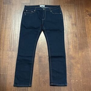 Key Street Men’s Dark Blue Straight Leg Jeans, Size  38, NWOT
